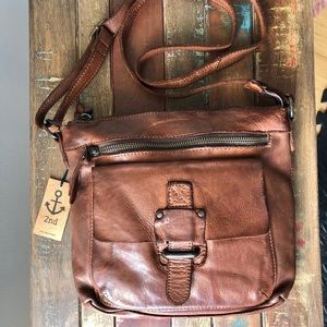 Harbour 2nd Handmade Leather Crossbody Germany NWT